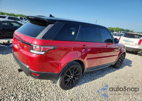 2016 Land Rover Range Rover Sport Se from USA, damaged, VIN SALWG2VFXGA545196
